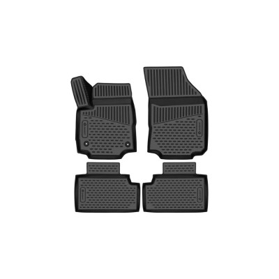 Коврики в салон Element 3D подходят для CHEVROLET Equinox (III) 2017-, внедорожник., 4 шт., полиуретан / Шевроле Эквинокс ELEMENT3DA06100210k