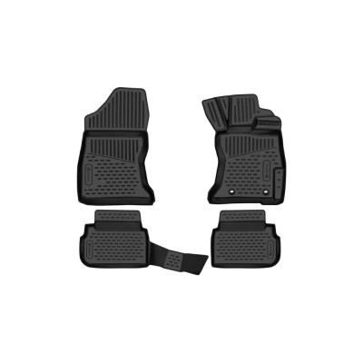 Ковер в салон Element подходит для Subaru Impreza / Subaru XV 2016- хэтч, П.Р. 4 шт., ELEMENT3DAN0460210k
