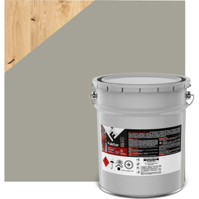 Грунтовка ЯРОСЛАВСКИЕ КРАСКИ FAKTOR ГФ-021 серая, барабан 20 кг 217517