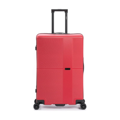 Чемодан Torber Elton, красный, ABS-пластик, 47x29x78 см, 96 л T2056L-Red