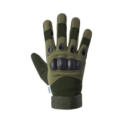 Тактические перчатки Ifrit ARES замша, нейлон, пластик, хаки, р.M Рук-601/1-М 4630086585700