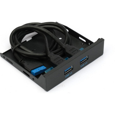 Планка usb 3.0 Gembird на переднюю панель 3.5", 2xusb-a 3.0, FP3.5-USB3-2A