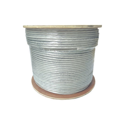 Витая пара Ripo utp 4 cat6а 23awg cu premium, 100м.,fluke test (ксвпв -6а 4x2х0.58), серый 001-112124/100