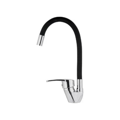 Смеситель с гибким изливом Homium Flexible Black FaucFB100