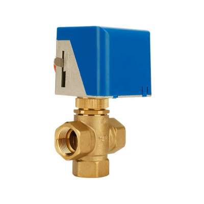 Клапан 3-х ходовой с приводом (3/4") General Climate GVM-2320A3