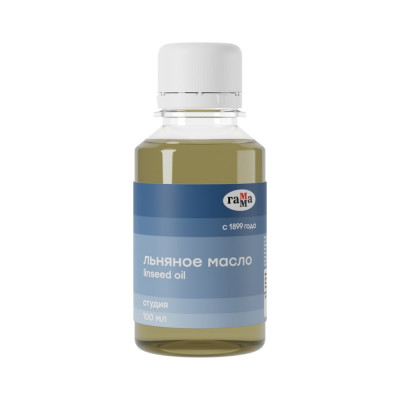 Льняное масло Гамма "студия" 100 мл 909220