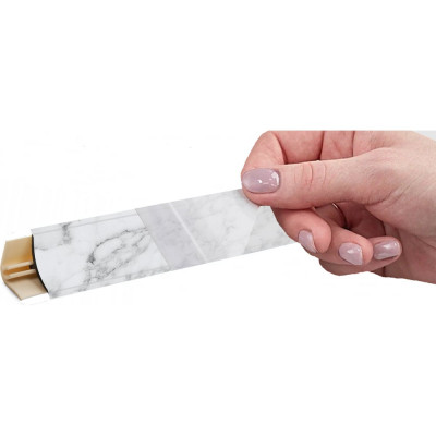 Плинтус KORNER LB 15 15 мрамор белый 3.0 м 15 15-15