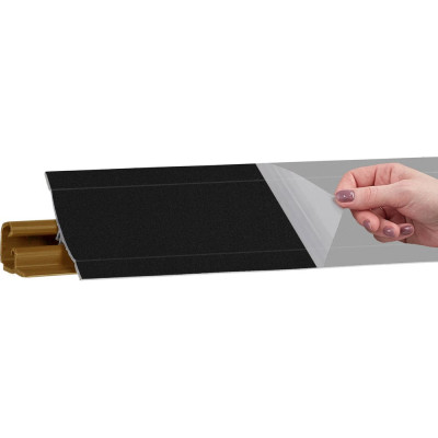 Плинтус KORNER LB 231 12 черный 3.0 м 12 231-12