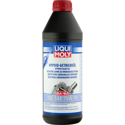 Полусинтетическое трансмиссионное масло LIQUI MOLY Hypoid-Getrieb TDL 75W-90 GL-4/GL-5/MT-1, 1 л 1407