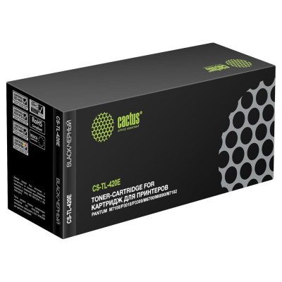 Лазерный картридж CACTUS CS-TL-420E TL-420E черный 1500 страниц для Pantum M7100/P3010/P3300/M6700/M68 1658983