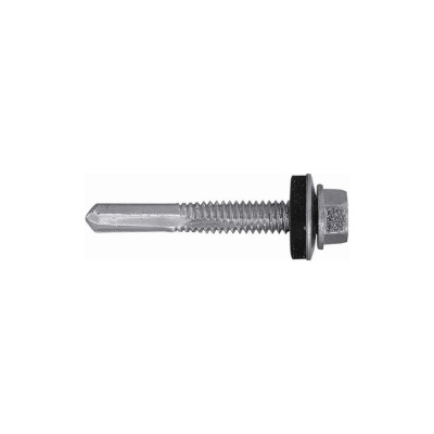 Кровельный саморез с увеличенным сверлом КРЕП-КОМП 5,5x65, 100 шт. скд5565кф