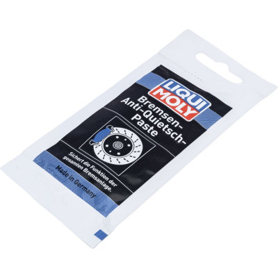 Смазка для тормозной системы LIQUI MOLY Bremsen-Anti-Quietsch-Paste синтетическая, 0.01 кг 3078