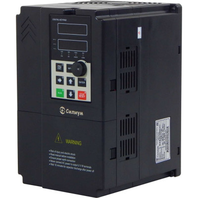 Преобразователь частоты Силиум SL9-M-G1-5d5 5,5кВт; 23А; 220В; съемный пульт управления; тормозной модуль встроен 3989873