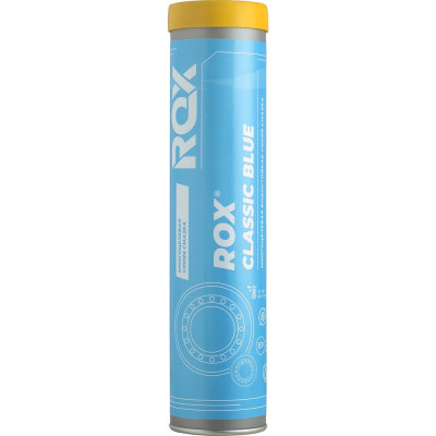 Многоцелевая водостойкая синяя автомобильная смазка CLASSIC BLUE Туба 370 гр ROX R147