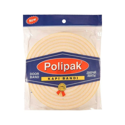 Дверной утеплитель Теплоклейка POLIPAK 8x22 мм, 3.6 м 0817069