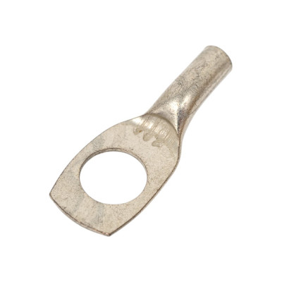 Трубчатый наконечник ТМЛ (ЮМП) ТМЛ-P-2,5-8 Р-типа медный луженый кольц. 2,5мм2 под винт М8 elcТМЛ-Р-2.5-8-ЮМП