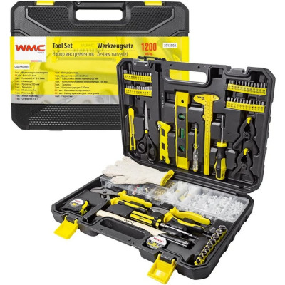 Набор инструмента WMC TOOLS 1200 предметов WMC-201200A(50974)