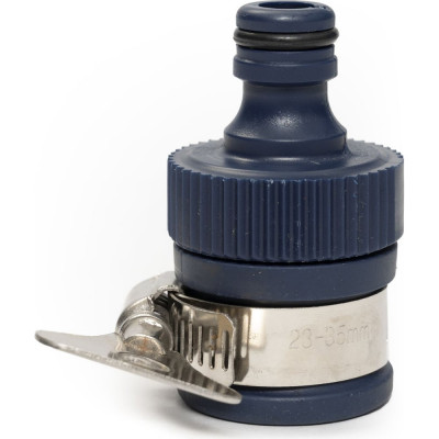 Адаптер с хомутом на кран быстрого соединения, универсальный Fachmann 05.088