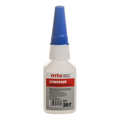 Суперклей для резины и эластомеров MTE 406 20 г 2893090406