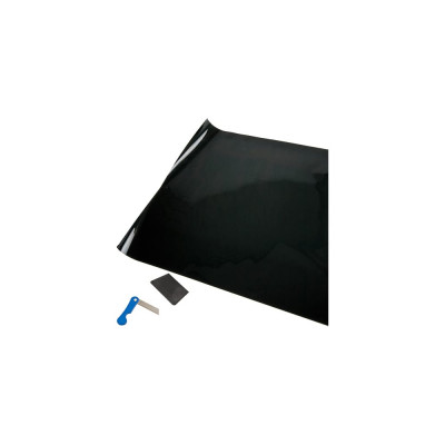 Тонировочная пленка MEGAPOWER Ultra Super Dark Black 2.0 %, 50x300 см M-SRCBK-011