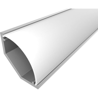 Комплект алюминиевого профиля Ledcraft с экраном и заглушками LC-LSU1616M20-2 1617000009