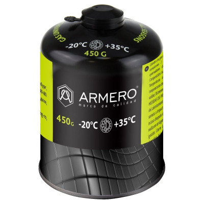 Баллон с газом Armero a730/450, резьбовой, 7/16", 450 г AG30-450