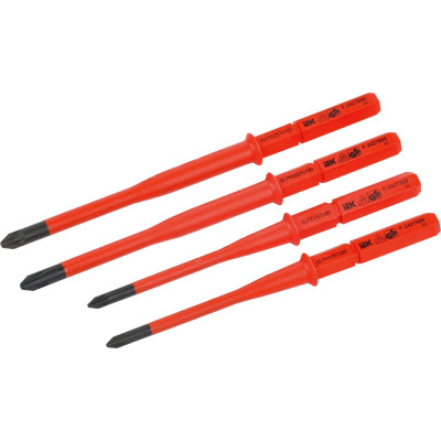 Набор диэлектрических жал Arma2l 5 SLIM PH/SL-PZ/SL 4 шт IEK A2L5-SH21D-BI-1-T2-304