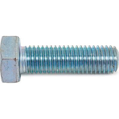 Болт STEELREX DIN 933, класс прочности 5,8, цинк, М12x40 мм, 15 шт. 0211012040B400001532