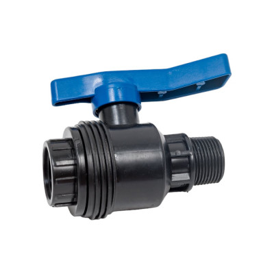 Кран для ПЭ труб LAMMIN нв 3/4" Lm34104000020