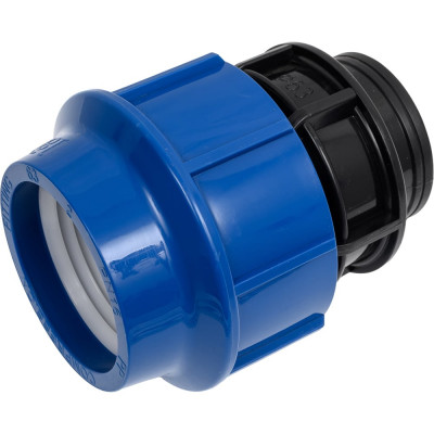 Компрессионная муфта для ПЭ труб LAMMIN вр 63x1 1/2" Lm34004063040