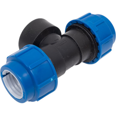 Тройник компрессионный для полиэтиленовых труб LAMMIN внутренняя резьба 32x1 1/4" 80/8 Lm34012324032