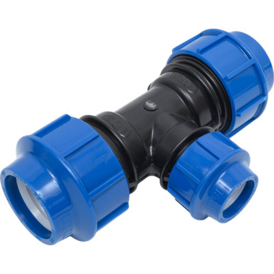 Тройник компрес. для пэ труб LAMMIN 50x32x50 Lm34111503250