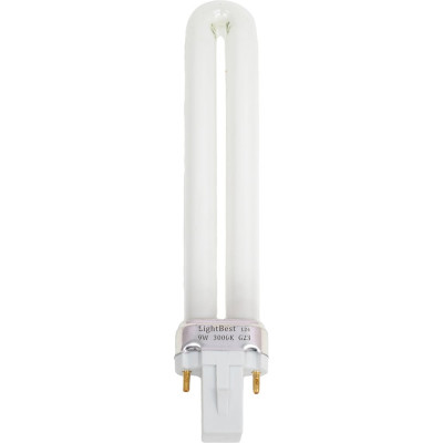 Лампа люминесцентная LightBest LBL S 71023 9W 3000K G23 701071023