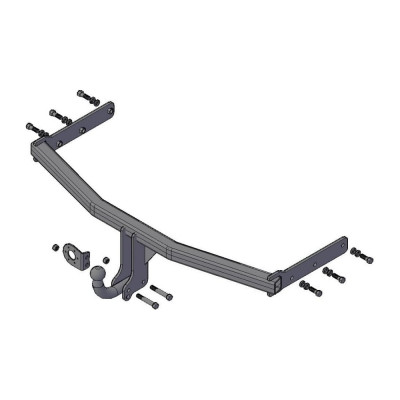 Фаркоп Трейлер для Great Wall Hover H3 2009-2013, Great Wall Hover H5 2010-2016, Haval H5 2020-2021, тип шара A  8120