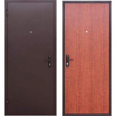 Дверь DIVA Формен-1 2050x860 Левая Антик медь - Рустикальный дуб УТ-00082073