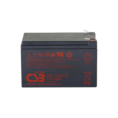Аккумулятор для ИБП CSB GPL12120 F2 12В, 12 Ач УТ-00000102