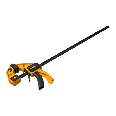 Струбцина быстрозажимная f-образная Denzel 600x80 мм, усиленный нейлоновый корпус 20508