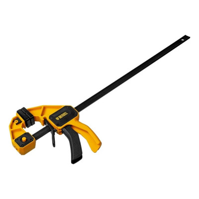 Струбцина f-образная быстрозажимная Denzel 450x80 мм, усиленный нейлоновый корпус 20507