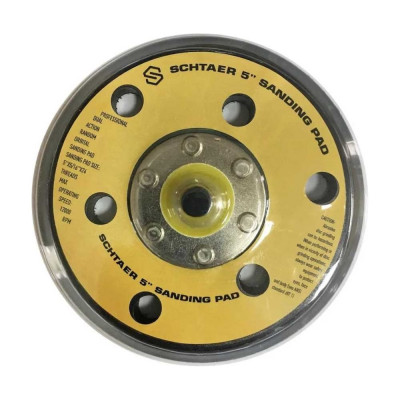 Опора для шлифовальной машинки 125 мм, 6 отверстий SCHTAER 5pad