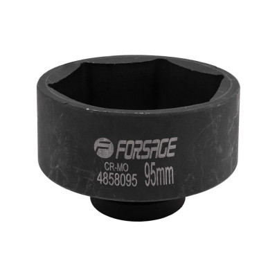 Головка ударная 95 мм, 6 гр., 1"DR Forsage F-4858095(57920)