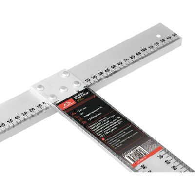 Линейка vertextools т-образная profi 120см, для разметки гкп 3046-23