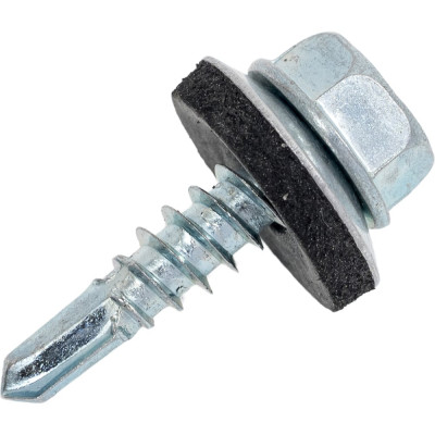 Саморез Стройметиз 4,8x19 кровельный, цинк, 20 шт. европодвес 00000054050 2070211