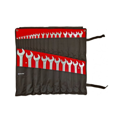 Набор ключей комбинированных прямых IZELTAS 28 предметов в чехле 13000005391