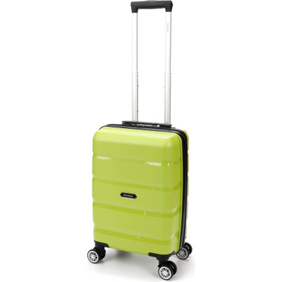 Чемодан Torber В Отпуск, салатовый, полипропилен, 33x22x53 см, 35 л T1902S-Green