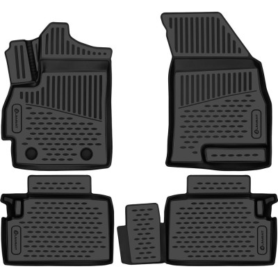 Коврики 3D в салон Element подходят для KAIYI X3, X3 PRO 2023 - 4шт. (полиуретан) / Каию Икс 3 ELEMENT3DAN0601210k