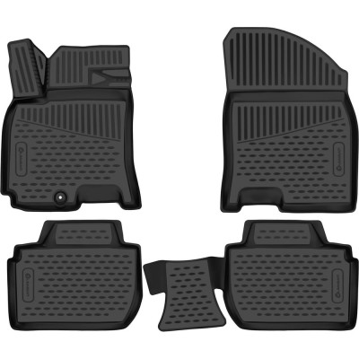 Коврики 3D в салон Element подходят для BAIC U5 2023-, 4шт. (полиуретан) / Ю5 ELEMENT3DAN0473210k
