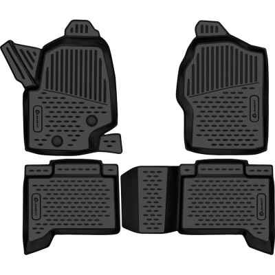 Коврики 3D в салон Element подходят для BAIC BJ40 2023 - 4шт. (полиуретан) / Би Джей 40 ELEMENT3DAN0609210k