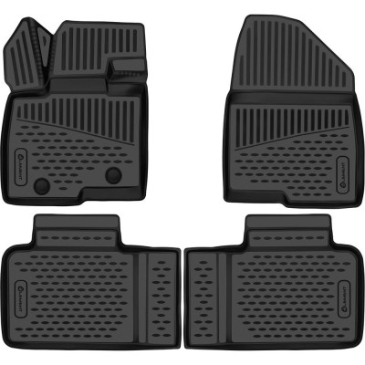 Коврики 3D в салон Element подходят для BAIC X55 2023 - 4шт. (полиуретан) / Х 55 ELEMENT3DA70891210k