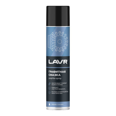 Смазка графитная LAVR 400 мл Ln2428