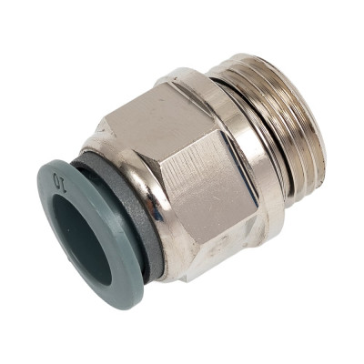 Фитинг прямой R7512 10 мм, 3/8" Camozzi SRF50-7512-1058R